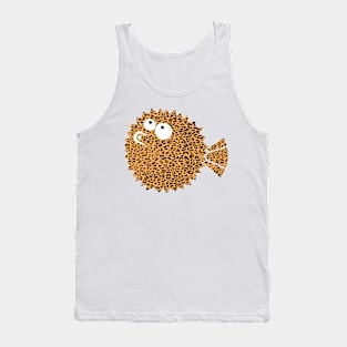 Haute Leopard Cute Leopard Print Fish Tank Top